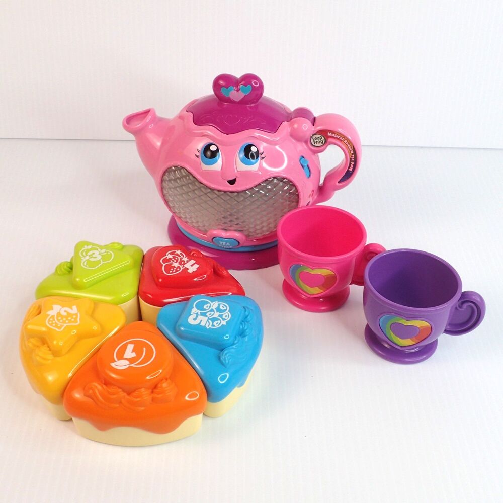 Leap Frog Musical Rainbow Tea Party Partial Set